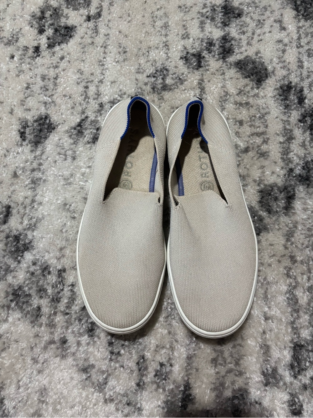 Rothy's Women's Size 7.5 the Original Sand Slip-On Loafer Sneaker Recyclable